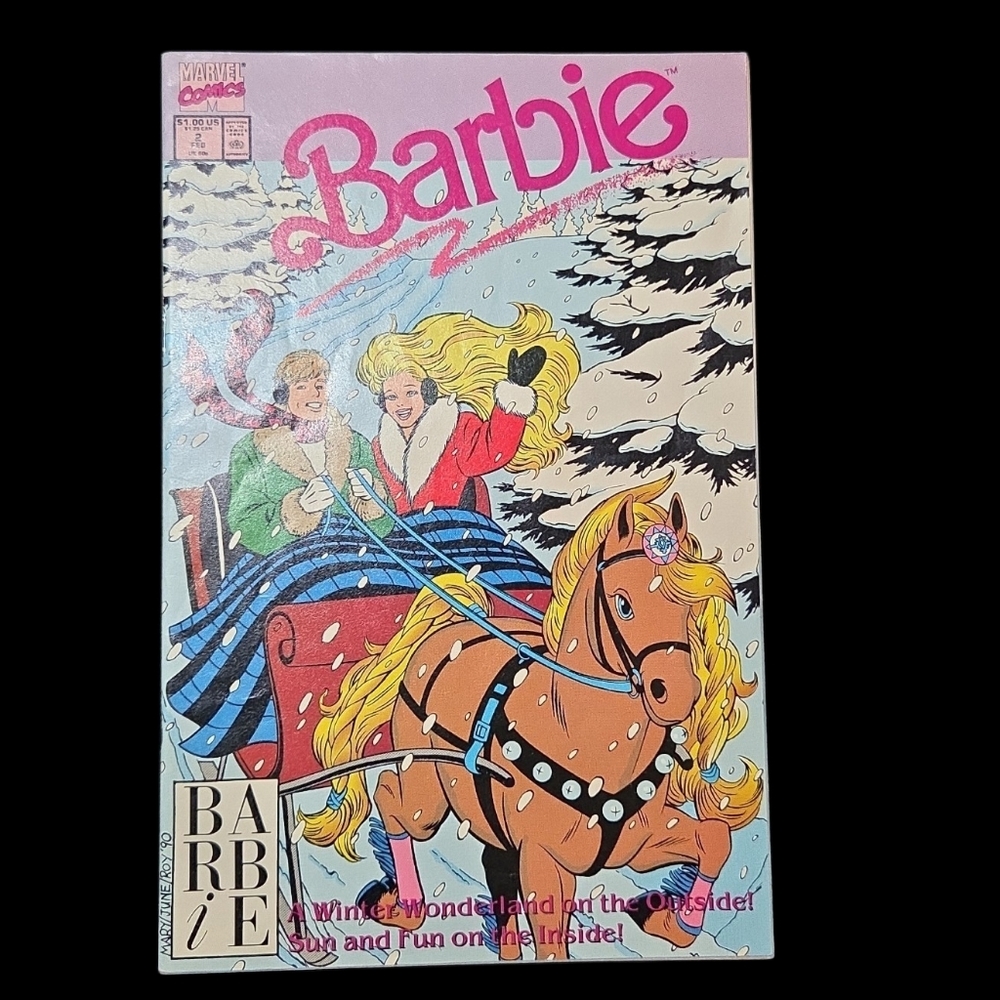 1991 Barbie Marvil Comics Comic Book Issue #2
